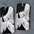 thumbnail image 3 of Clmj beautiful angel phone case for iPhone 13 12 mini 11 14 Pro Max 15 plus se 2020 XR x xs 7 8 silicone phone cover iPhone case, 3 of 4