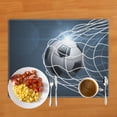 thumbnail image 5 of 2024 Placemat Soccer Football Field Print for Dining Table Linen Tableware Mat Coffee Cup Pads Dining Table Mats Kitchen Accessories, 5 of 7