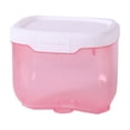 thumbnail image 3 of Caja de almacenamiento de pañuelos faciales con soporte para papel de pared, autoadhesiva Rosa, 3 of 9