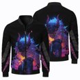 thumbnail image 4 of Chaqueta de invierno para hombre con estampado de personajes de dibujos animados en 3D, chaqueta para hombre, cortavientos, ropa deportiva para exteriores, ciclismo, moda para hombre, 4 of 4