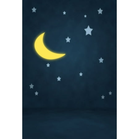 Download Full Moon Night Sky Drawing For Kids Pictures