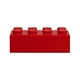 thumbnail image 3 of Paquete 500 piezas Bloque construcción antiestrés creativo rojo 7.7 x 2.8 x 3.9, 3 of 4