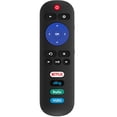 thumbnail image 1 of Nuevo mando a distancia universal de repuesto compatible con TCL Roku TV, Hisense Roku TV, Onn Roku TV, Insignia Roku TV, apto para Sharp/Element/Westinghouse/Philips/JVC/RCA/Hitachi y apto para Sanyo, 1 of 5