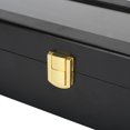thumbnail image 4 of Watch Display Storage Case, Solid Wood Watch Case Glass Topped Watch Box Organizer For Men  For Men Fathers Day Gift, 4 of 8