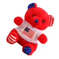 thumbnail image 3 of wsevypo 4 de julio oso patriótico de peluche juguete bandera estadounidense regalo, 3 of 4