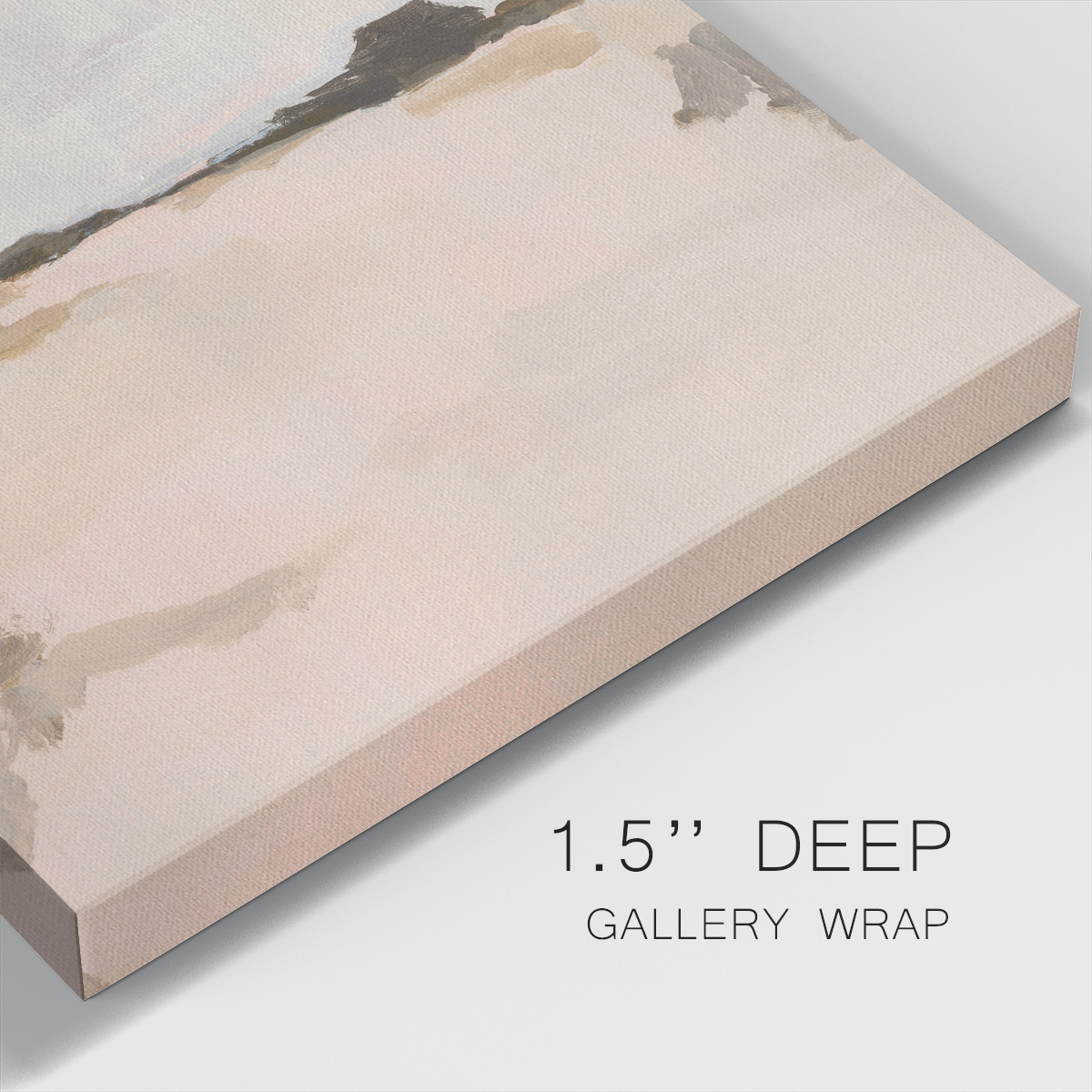 Wexford Home Misty Horizon Line II-Premium Gallery Wrapped Canvas, 24" x 24" - Ready to Hang