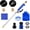 Blue, variant on Pressure Washer, Upgraded Jet Nozzle Power Washer for Garden Hose, Power Washer Hose Attachment