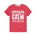 thumbnail image 2 of Instant Message - Cousin Crew Wt - Youth Short Sleeve Tee, 2 of 7