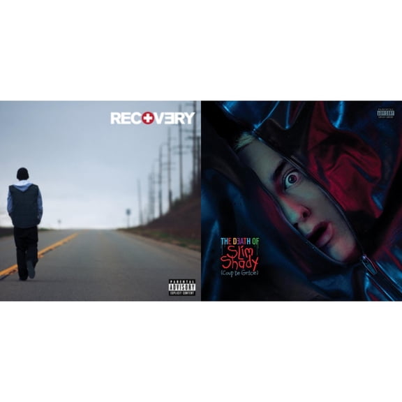 Death Of Slim Shady (Coup De Grace) (X) (Red/Blue Vinyl/2LP) & Recovery