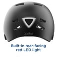 thumbnail image 4 of Zefal Ultra Light Youth Bike Helmet, LED Light, Lightweight, Ages 8 and up, 4 of 10