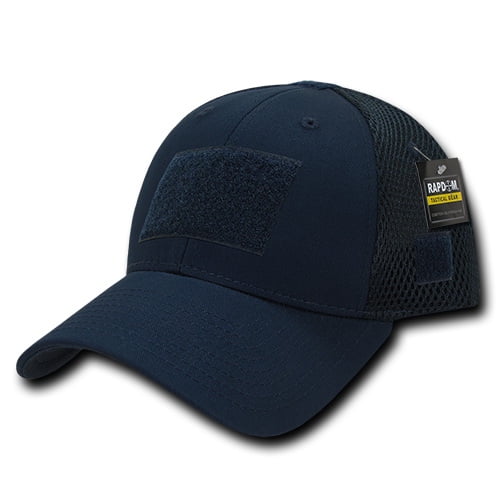 Rapid Dominance T80-NVY Low Crown Mesh Tactical Caps, Navy