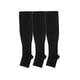 thumbnail image 1 of Medias para hombres y mujeres, medias de compresión hasta la rodilla, sin puntera, abiertas por arriba, tallas L/XL, deportivas, 1 of 1