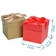 thumbnail image 3 of Cajas de regalo GP SUP de 10 x 10 x 10 cm, color dorado y rojo, 12 unidades, 3 of 8