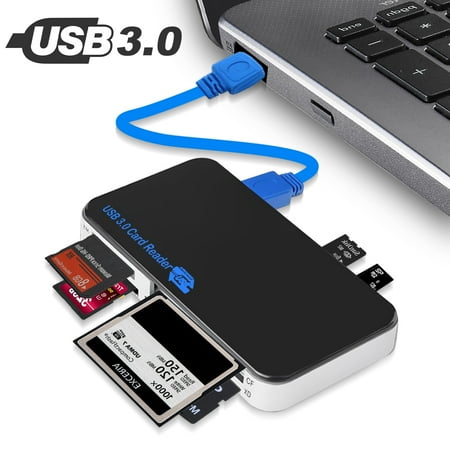SD Card Reader  TSV USB 3.0 Multi-Ports Memory Card Reader  Camera Card Reading Writing Adapter for SD  Micro SD  SDXC  SDHC  MicroSDXC  MicroSDHC  M2  MS  CF  Support Windows  Mac OS  Linux price history on PriceWatchPro