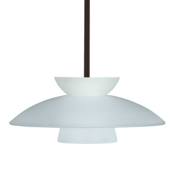 Besa Lighting 1TT-451325-BR Trilo Pendant Bronze
