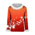 thumbnail image 4 of Craaazy Women's Christmas Shirts Long Sleeve Crew Neck Christmas Graphic Tops Gifts, 4 of 8