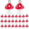 thumbnail image 1 of SHISUYAN 30 Pcs Pendentifs Champignons de Simulation 12MM Charmes de Mode Accessoire de Fabrication de Bijoux pour Boucles d'Oreilles Collier (Rouge), 1 of 8