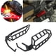 thumbnail image 3 of 2 piezas de material acero inoxidable motocicleta luz de jaulas cubierta para 2019 2020 Accesorios, 3 of 8
