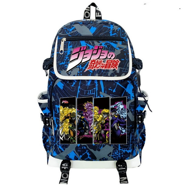 Mochila Anime School Jojos Bizarrés Adventure para niños