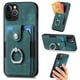 thumbnail image 2 of Stylish iPhone 14 Pro Case with Artificial Leather & Retro Hardware Ring - Perfect Fit for Apple 14plus Card Case, 2 of 4