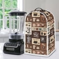 thumbnail image 5 of HELLHERO Coffee Pattern Blender Cover Stylish Thanksgiving, 5 of 6