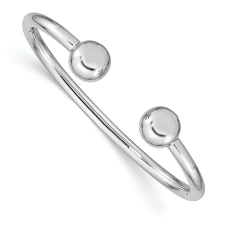 Childs Sterling Silver Cuff Bracelet - 925 Sterling Silver Cuff Childs Bangle Bracelet Expandable Stackable Gifts For Women For Her