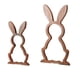 thumbnail image 2 of Juego de 2 luces nocturnas para conejos de Pascua - Decoración de madera para la habitación del bebé con un resplandor suave para la decoración de Pascua y primavera, 2 of 6
