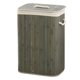 thumbnail image 1 of Organizador de Ropa Multiusos con Tapa, Cesto Plegable de Bambú 1.7m² Impermeable y Transpirable Para Dormitorio Lavandería Armario | Base Antideslizante y Compacto Ahorra Espacio (Gris), 1 of 9