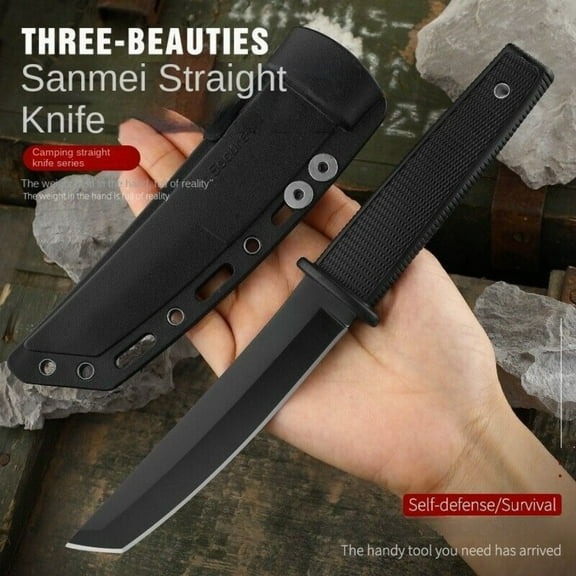 EDC Multi-functional Survival Stainless Steel Fruit Knife tanto