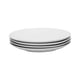 thumbnail image 2 of Juego de Platos Trinche de Cerámica Crown Baccara 4 piezas para 4 personas MATCHBLANCD-S, 2 of 5