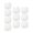 transparent, variant on 10Piece Keycap Tester Set for Mechanical Keyboards, Easy to Use Switches Testing Frame Keychain