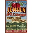 thumbnail image 5 of Apple Orchard, Vintage Sign, (12x18 Wrapped Canvas, Wall Decor, Artwork), 5 of 5