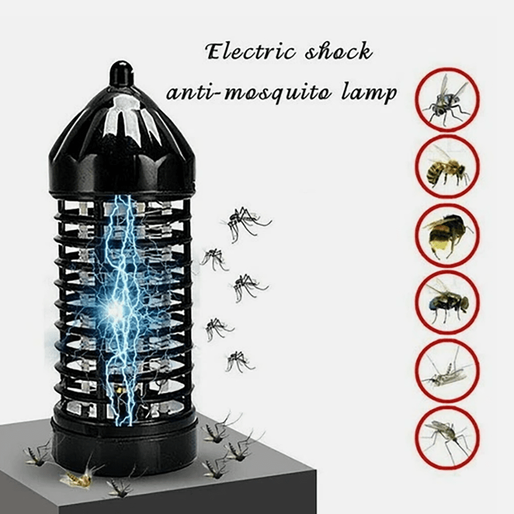 2 Pack LED Mosquito Killer - Electric Insect Zapper Lamp for Indoor Outdoor Use, Fly Trap with UV Light.