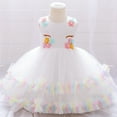 thumbnail image 4 of Falda Vestido de niña Vestido de fiesta Unicornio Ropa infantil Vestido para niños, 4 of 5