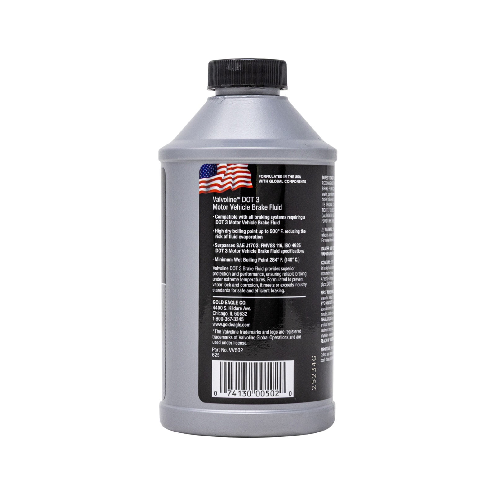 Valvoline DOT 3 Brake Fluid 12 Fl oz