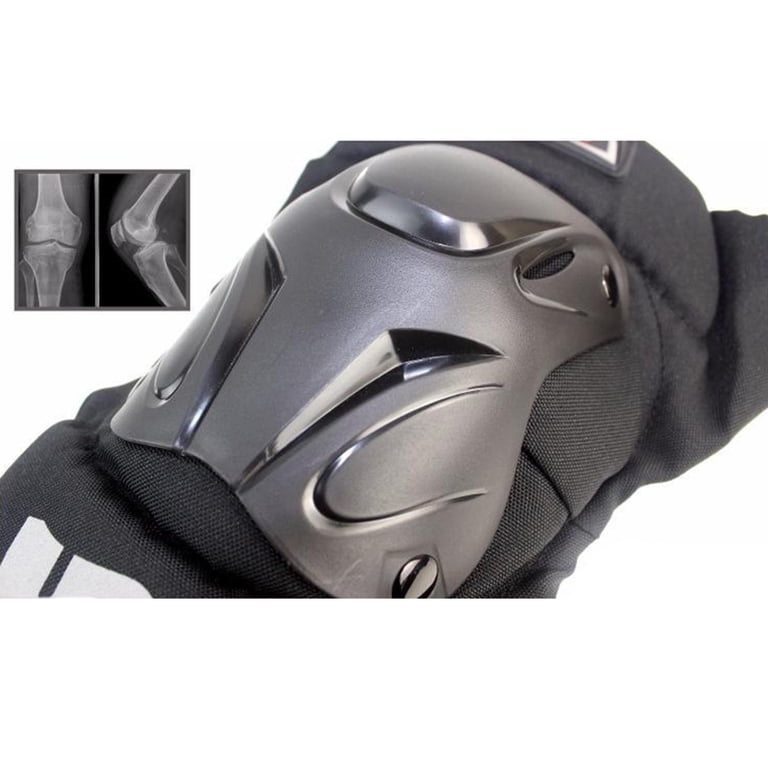 Hovome Knee Pads For Motorcycling, Biking & Skating - EVA Foam & PE Shell, Adjustable Straps