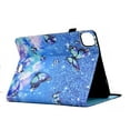 thumbnail image 4 of ELEHOLD for iPad Pro 11" 2022/2021/2020/2018 iPad Air 5/4 10.9",Flip Leather Case Cover with Card Holders Adjustable Kickstand Anti-Slip Elastic Band Shockproof Full Protective Case,Butterfly, 4 of 9