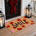 thumbnail image 2 of DefiDgd 16x24inch Valentine's Day Love Heart Door Mat,Washable Non-Slip Entrance Rugs for Indoor Outdoor Entrance Bathroom Kitchen Home Decor(C), 2 of 6