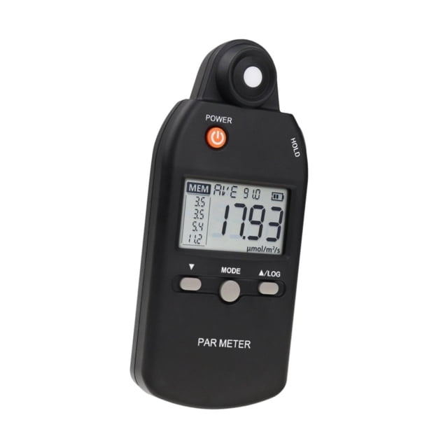 Práctico medidor Par multiusos, medidor de Lux manual, herramienta de medición, medidor de luz para plantas, medidor cuántico Ppfd para oficina,