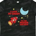 thumbnail image 4 of Inktastic I Love My Daddy to the Moon and Back Boys or Girls Toddler T-Shirt, 4 of 5
