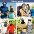 thumbnail image 4 of Neck Gaiter Face Cover Scarf for Men and Women,Breathable Sun Wind-proof for Fishing Hiking Cycling, 4 of 7