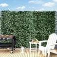 thumbnail image 3 of Costway 118x39in Artificial Ivy Privacy Fence Screen Artificial Hedge Fence Decor, 3 of 8