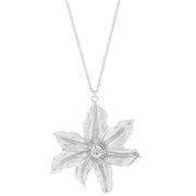 BAIHONG Lily pendant necklace temperament collarbone chain