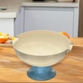 thumbnail image 6 of Pedestal Fruit Bowl Footed Kitchen Tray Decorative Snack Holder PET Material Party Table Banquet Decor, 6 of 8