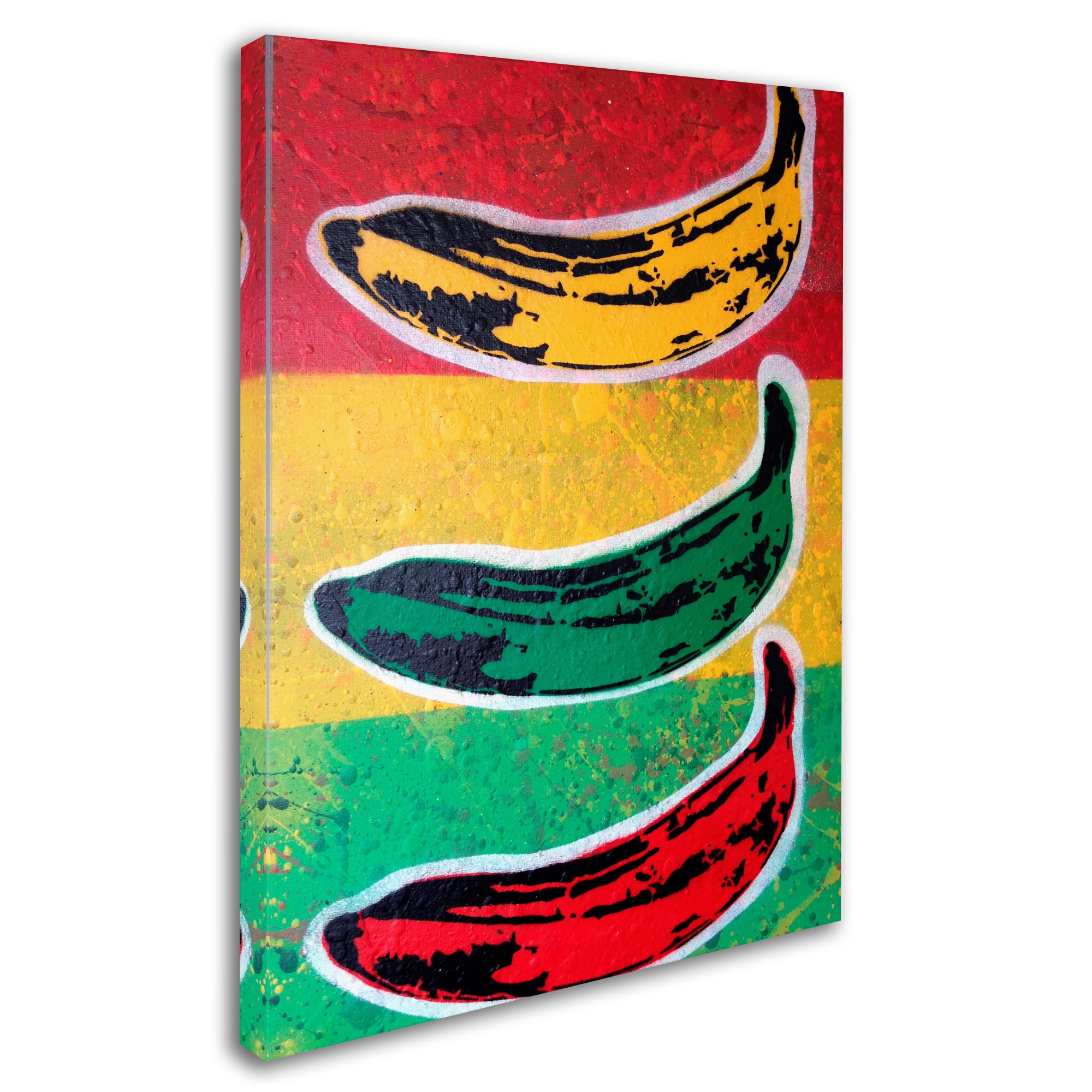 Trademark Fine Art 'Rasta Banana' Canvas Art by Abstract Graffiti