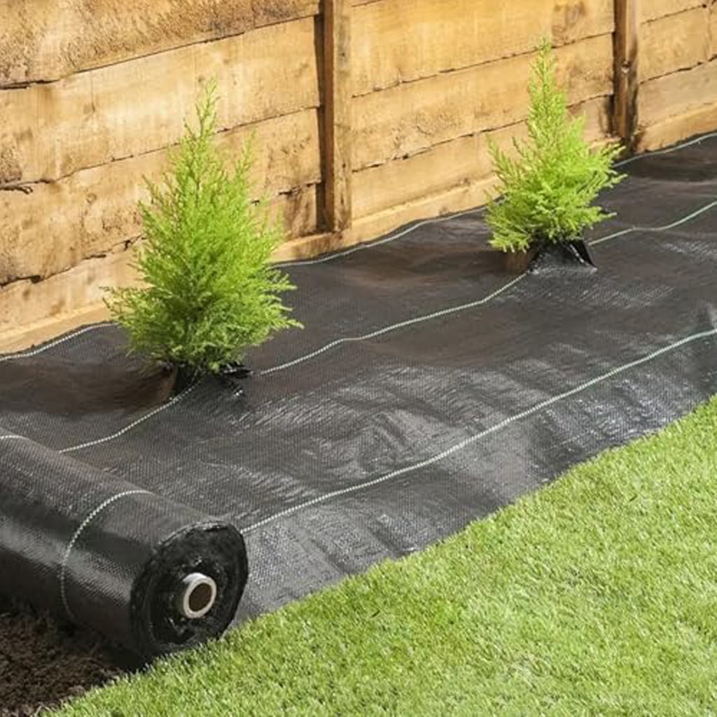 3.2oz Weed Barrier Fabric for Gardens, Farms, and Pathway Landscaping