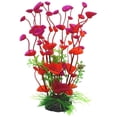 thumbnail image 1 of Planta Artificial de Plástico para Decoración de Acuarios, Roja, Talla Única JM, 1 of 5