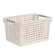 thumbnail image 2 of Cesta de almacenamiento hueca, cesta de almacenamiento de plástico para el hogar, cesta de almacenamiento de toallas de baño, cesta de almacenamiento de frutas y artículos diversos, rendimiento de alta gama, 2 of 7
