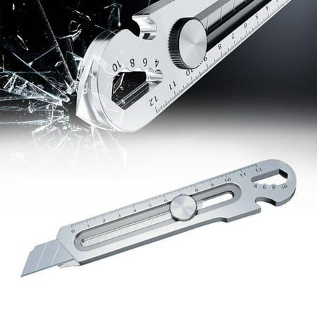 

FENGYIKEJI Heavy-Duty Utility Knife Maeda Stainless Steel Art Heavy Duty All Steel Thickened Large Wallpaper Industrial Grade Paper Cutting Holder