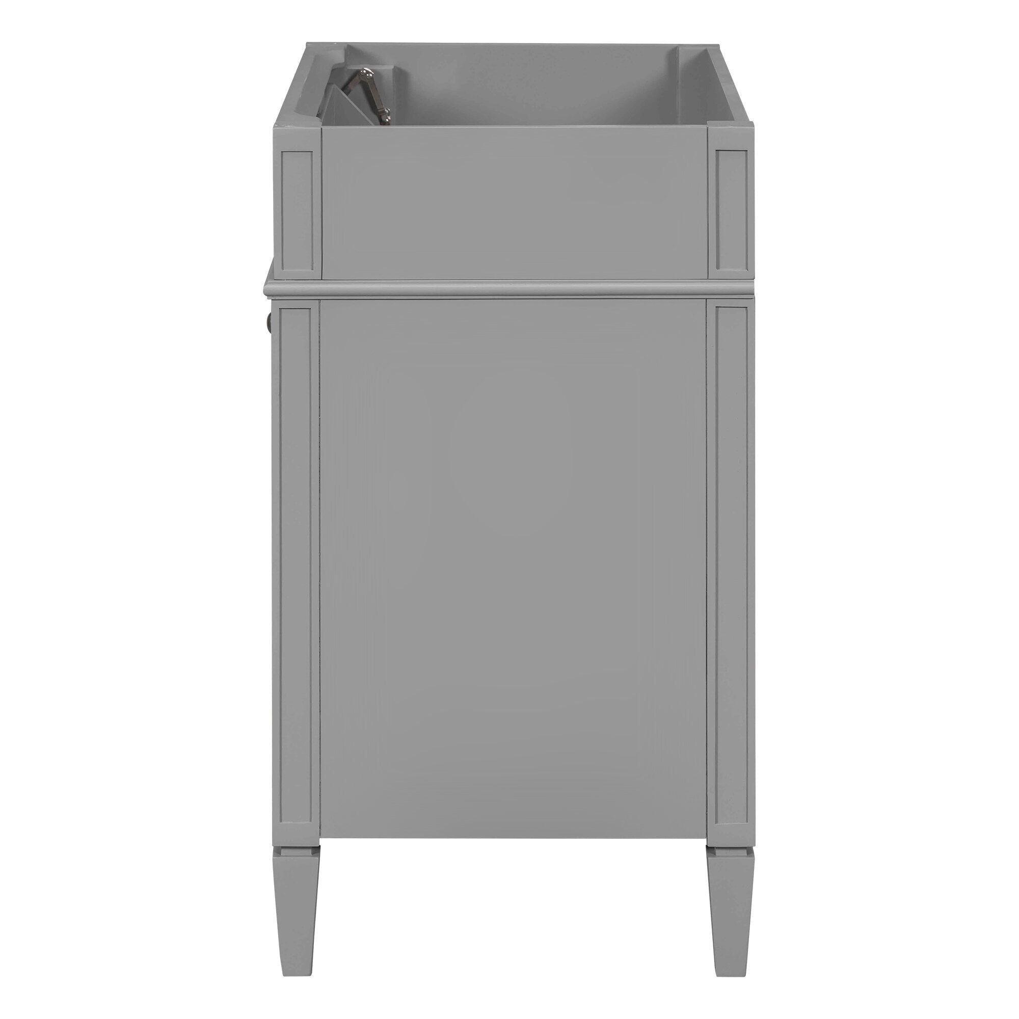 Modern Bathroom Vanity 30'' Bathroom Vanity without Top Sink, Modern Bathroom Storage Cabinet with 2 Drawers and a Tip-out Drawer (NOT INCLUDE BASIN),Wooden Bathroom Vanity